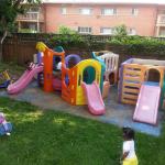 New playground equipment